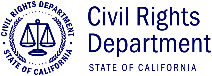California Civil Rights Department Logo